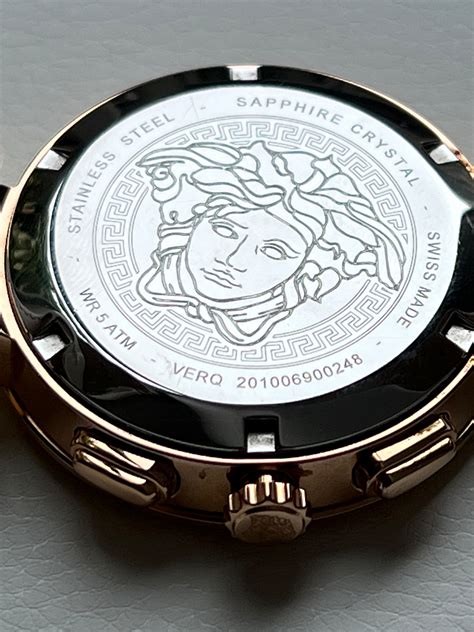 versace sapphire crystal watch